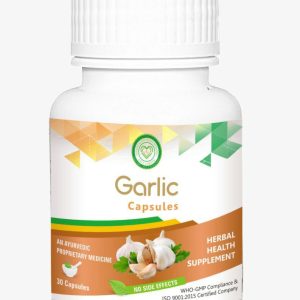 Home garlic capsules