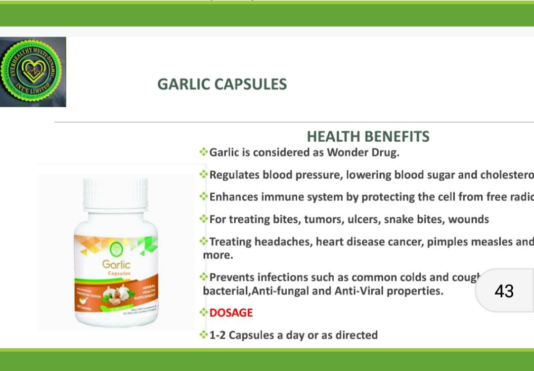 garlic capsules garlic capsules
